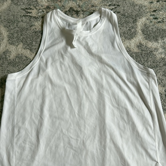 Lululemon All Tied Up Tank in White - Picture 2 of 7
